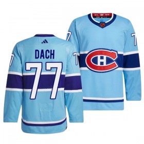 Montreal Canadiens tröja Kirby Dach 77 Adidas 2022-23 Blå Reverse Retro 2.0 Authentic - NHL Tröjor Herr